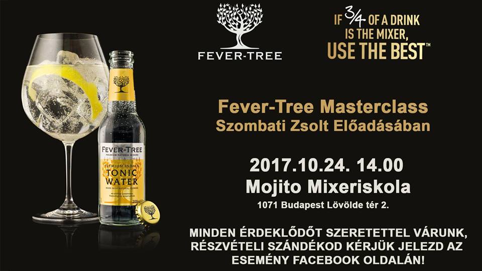 Fever Tree Masterclass – 2017.10.24.