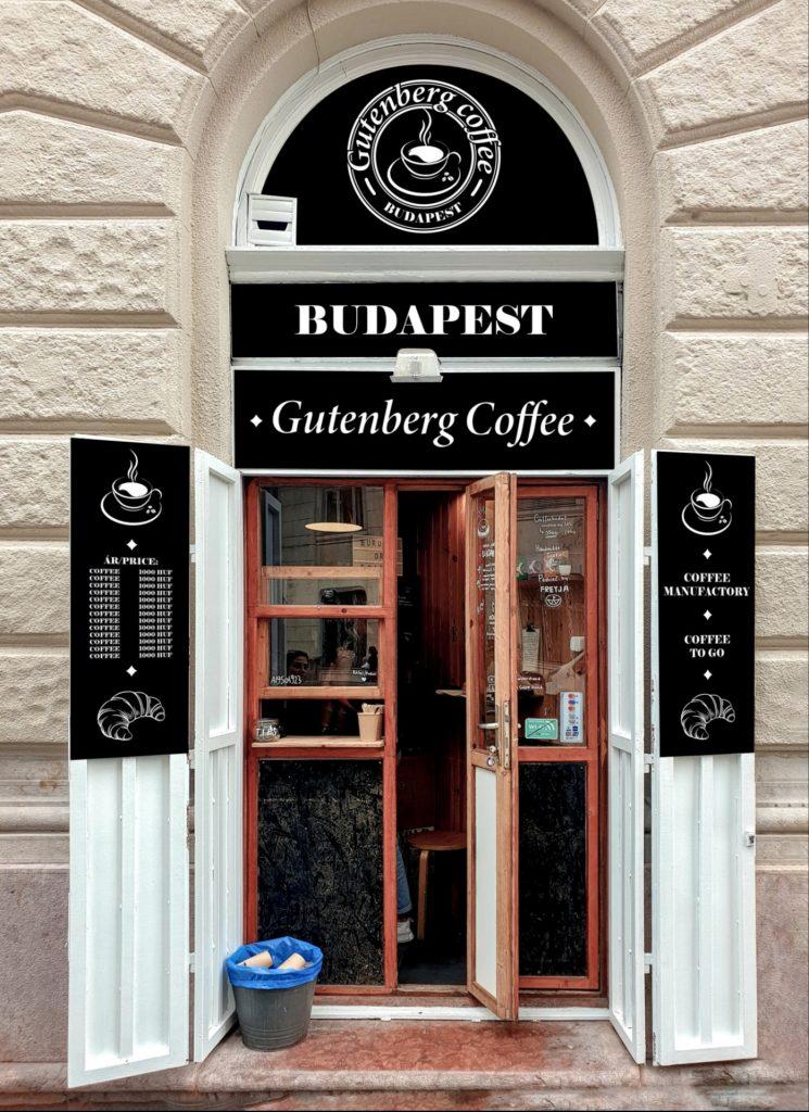 Gutenberg téri kávézó barista munka állás