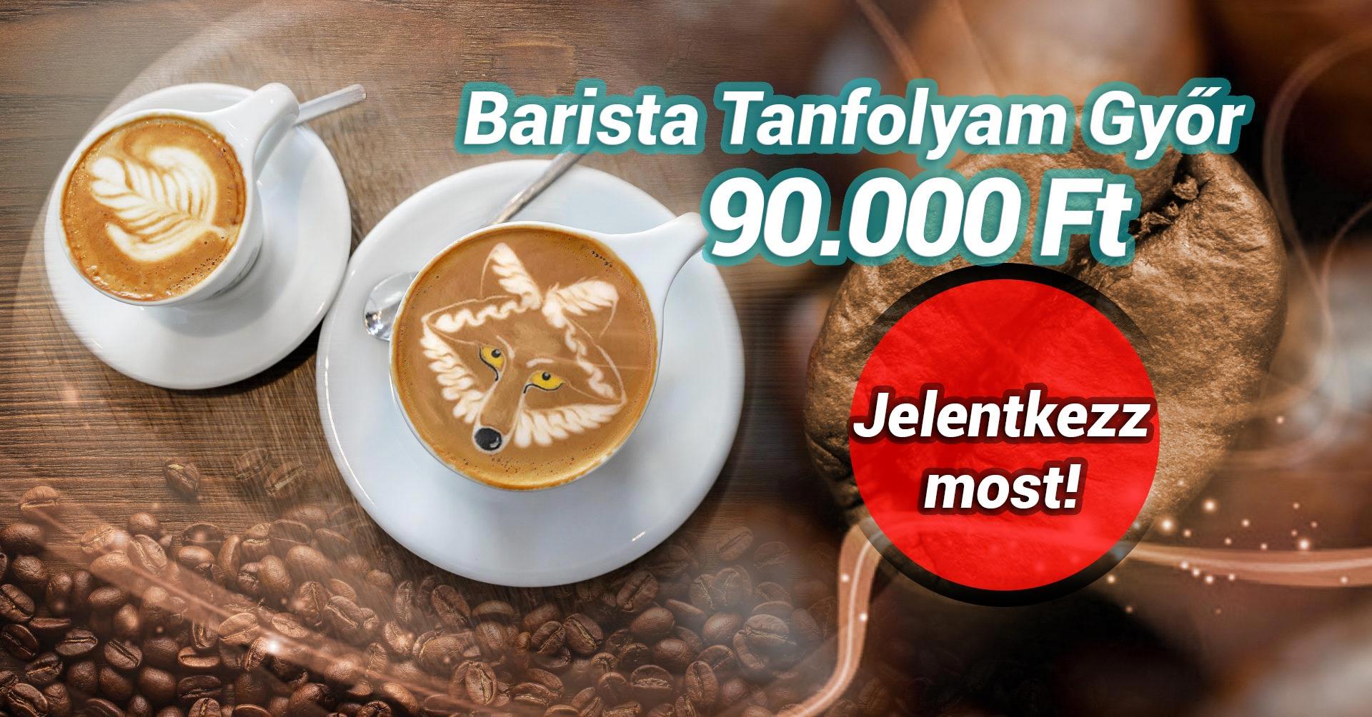 Barista Tanfolyam Győr – Ismerd meg a kávé 1000 arcát!
